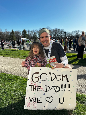 Post Milwaukee Half-Marathon in April