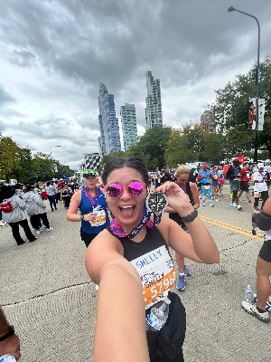 I'm running the Chicago Marathon again!